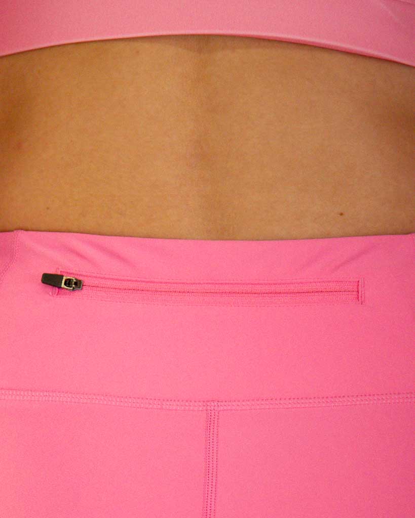 Women's Bubblegum Pink 7" PWR Compression Shorts