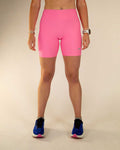 Women's Bubblegum Pink 7" PWR Compression Shorts