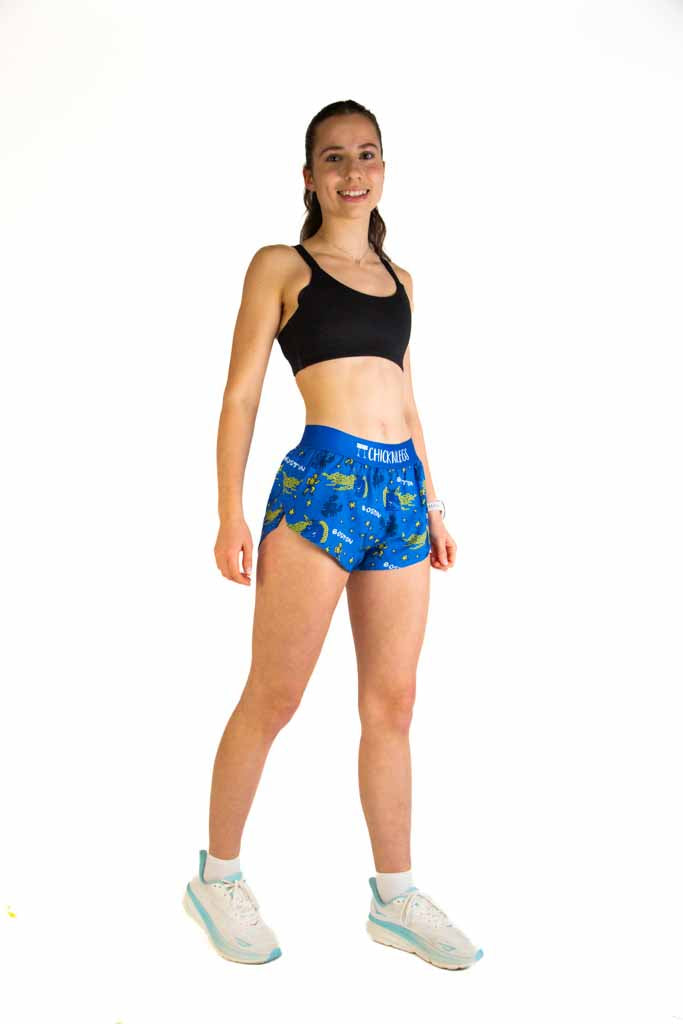 Women's Boston Doodle 1.5" Split Shorts