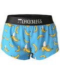 Women's Blue Bananas 1.5" Split Shorts