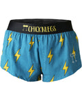 Women's Blue Bolts 1.5" Split Shorts
