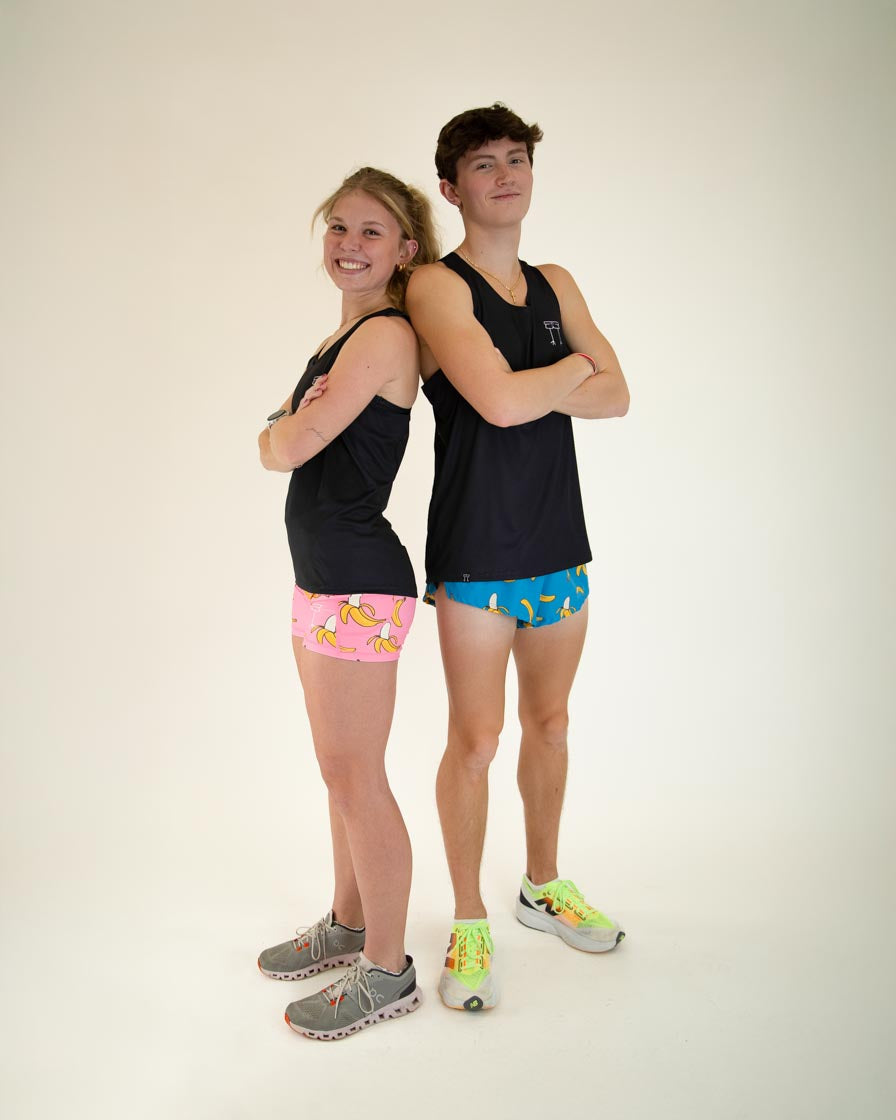 Women's Black Performance Singlet