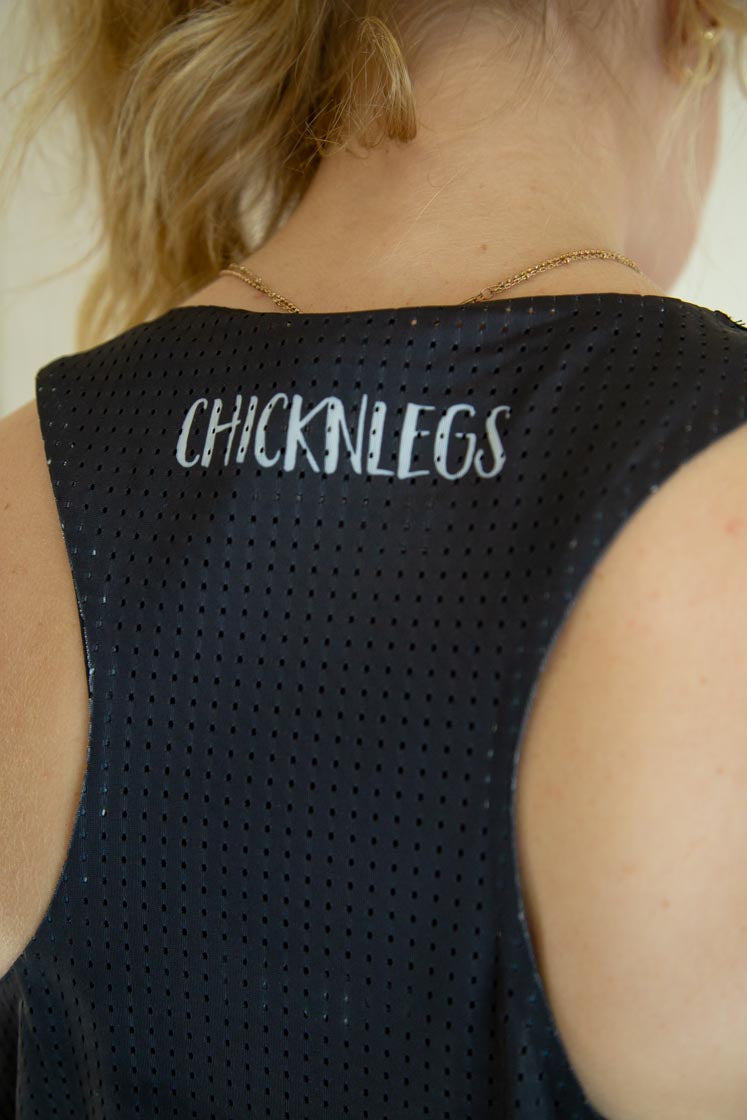 Women's Black Performance Singlet